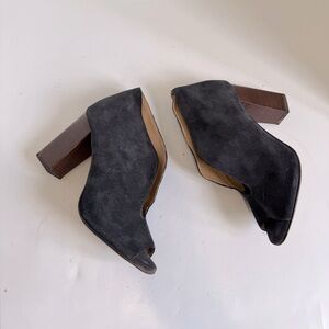 Varese Suede Women's Heeled Ankle Booties EU 38